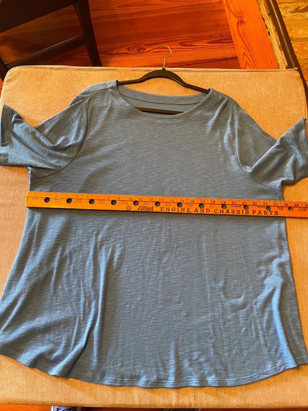 J Jill Pima Slub Elbow Sleeve Tee - Size 2x - Picture 7 of 10